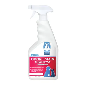 Dog Cat Carpet Urine Food Vomit Stain Remover Enzyme Pet Odor Eliminator Deodorant Spray