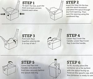 เครื่องจ่ายกาแฟพลาสติก96ออนซ์แบบใช้แล้วทิ้งหุ้มฉนวนกล่องใส่ของร้อน/เย็น - Product Image 4