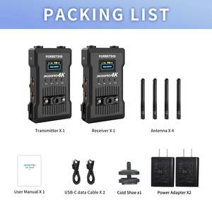 Émetteur et récepteur sans fil 4K HD pour la diffusion vidéo et audio en streaming (caméra/moniteur/projecteur) - Product Image 6