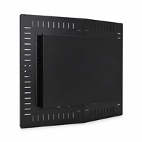 Nuevo Monitor Táctil Industrial de Pantalla Dual de 27 Pulgadas, Soporte Fijo de Metal, Pantalla Táctil Capacitiva /VGA/DP/RS232, Kiosco POS Comercial