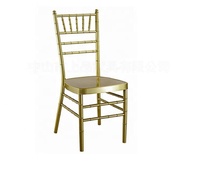 Chaises Chiavari blanches en métal empilables de haute qualité, personnalisées, en gros, pour événements