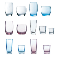 Luminarc SALTO 320ml 350ml Verres à boire en verre Fond épais Lave-vaisselle Micro-ondes Sûr Transparent Design classique