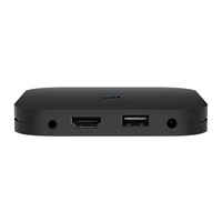 Xiaomi Mi TV Box S Generasi ke-2 4K Ultra HD Android TV Box 2.4G WiFi Versi EU Pemutar Media Pintar Global Original