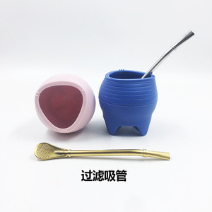 Taza de silicona argentina para <span class=keywords><strong>mate</strong></span>, taza especial para el té <span class=keywords><strong>mate</strong></span> sudamericano, taza especial para café - Product Image 6