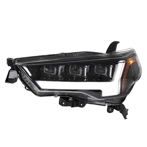 Feux de jour LED à trois yeux 12V 50W pour modification de phares 14-24, design LED à trois yeux dynamique améliorant la visibilité - Product Image 1