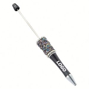 Cristal DIY pour stylos à bille en plastique - Artisanat créatif durable avec impression sérigraphique - Idées de cadeaux promotionnels mignons - Product Image 1