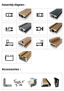 Armario waybom Perfil <span class=keywords><strong>de</strong></span> puerta <span class=keywords><strong>de</strong></span> aluminio Puerta <span class=keywords><strong>de</strong></span> <span class=keywords><strong>vidrio</strong></span> Armario grande Esquina Guardarropa Perfiles <span class=keywords><strong>de</strong></span> aluminio Marco <span class=keywords><strong>de</strong></span> puerta <span class=keywords><strong>de</strong></span> armario <span class=keywords><strong>de</strong></span> <span class=keywords><strong>vidrio</strong></span> - Product Image 4