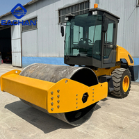 Livraison gratuite 3,5 tonnes 6 tonnes 8 tonnes compacteur rouleau de route diesel mini compacteur rouleau de route Construction de routes rouler sur rouleau d'asphalte