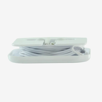 Écouteurs intra-auriculaires promotionnels personnalisés en étui compact, portables, pour cadeaux promotionnels, vente en gros, offres groupées pour les voyages