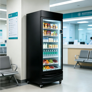 Réfrigérateur intelligent pour hôtel avec kiosque tactile intelligent IA, distributeur automatique extérieur pour aliments et boissons, Snack+Food+Vending+Machines - Product Image 1
