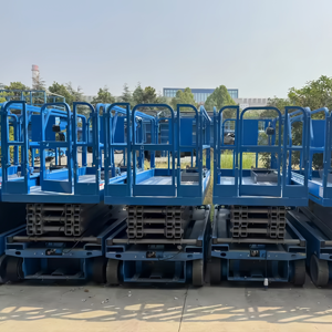 Platform Kerja Hidrolik Elektrik Bergerak dengan Tangga Gunting Otomatis 6m 8m 10m - Product Image 6