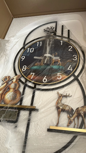 Horloges murales en acrylique de style nordique créatif, design original, best-seller, pour la décoration de la maison et de la chambre à coucher - Product Image 5