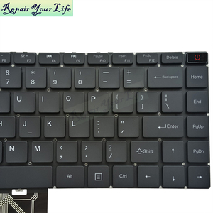 Teclado de portátil F2 Silence con retroiluminación en inglés estadounidense para X390F CH1401L Chuwi LarkBook X 14 CWI534, nuevo, negro - Product Image 3