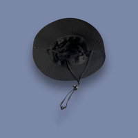 Chapeau de pêcheur à large bord pour la randonnée en plein air, UPF 50, imperméable, pliable, chapeau de safari avec protection du menton, chapeau de pêche pour unisexe