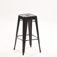 Tabourets de bar en métal pour comptoir, colorés, pour restauration rapide et café, livraison transfrontalière