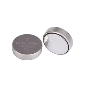 Manufacturing High Capacity Primary CR2025 CR2450 CR2477 CR3032 CR2032 Batteries 3V Lithium Coin CR2032 Battery Button Cell 2032