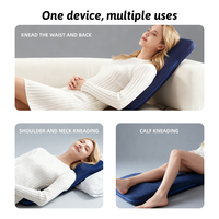 Table de massage vibrante et chauffante pour le cou, la taille, les hanches et les jambes, avec contrôle manuel, appareil de massage multi-zones