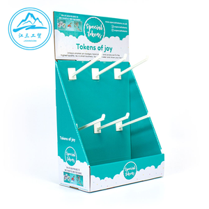 Présentoir de comptoir promotionnel en carton ondulé avec écran LCD pour sérum et crème visage, pelliculage mat, matériaux recyclés - Product Image 4