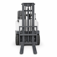 Chariot élévateur électrique à 3 roues avec mât triplex à déplacement latéral complet, batterie au lithium, chariot élévateur, vente en gros d'usine, CE ISO