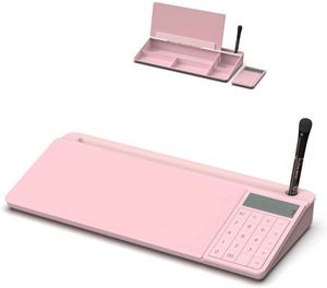 Pizarra de Vidrio Personalizable para Escritorio, con Borrado en Seco, Planificador Diario, con Almacenamiento - Product Image 1