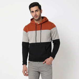 Sudadera con Capucha para Hombre, Manga Larga, Color Personalizado, Logotipo Bordado, Tela de Felpa, 100% Algodón, Transpirable, Venta Caliente - Product Image 1
