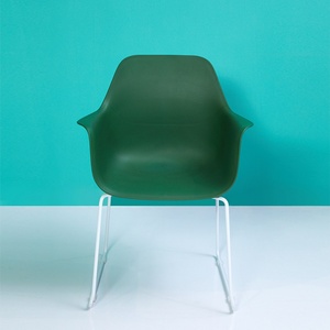 Multi-Color Home Office Furniture Swivel Mesh Chair <b>Plastic</b> Meeting Training Chair Without <b>Wheels</b> for Dining Events Wholesale - Product Image 5