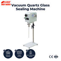 Système de scellage semi-automatique en verre de quartz à bride rotative, qualité exceptionnelle, technologie de pointe, vente en gros