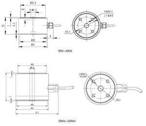 R119 डिजिटल फोर्स गेज पोर्टेबल हैंगस्केल लोड सेल के लिए - Product Image 5