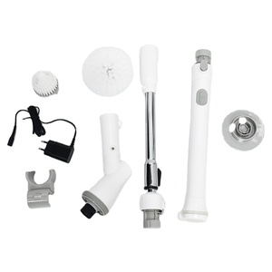 Nettoyeur rotatif sans fil pour la maison, brosse <span class=keywords><strong>de</strong></span> nettoyage électrique avec 3 têtes <span class=keywords><strong>de</strong></span> brosse remplaçables - Product Image 6