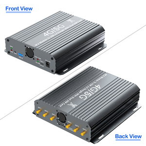 Adaptateur M.2 NGFF Key-B pour module <span class=keywords><strong>4G</strong></span>/5G vers <span class=keywords><strong>USB</strong></span> 3.0 avec double ventilateur de refroidissement/double emplacement pour carte SIM et alimentation auxiliaire Type-C et DC 5-12V - Product Image 4