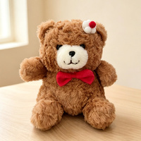 Fournisseur en gros de jouets en peluche, peluches super douces en cristal, détails de couture durables, 18 cm, pour les zones d'arcade des supermarchés