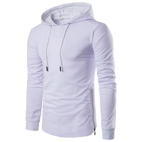 Sweat à capuche personnalisé d'hiver, sublimation 3D, écologique, avec fermeture éclair latérale, design surdimensionné, imprimé sur toute la surface, respirant, unisexe, décontracté