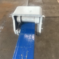 Poulie robuste en acier pour poutre en I, poutre en H, poutre en U, pour rail de guidage de chariot coulissant avec roulement