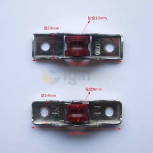 Igin Type 80 <b>Plastic</b> Steel Grooved Wheel Stainless Steel Body Nylon Wheels Rust Proof <b>Sliding</b> Door Roller - Product Image 4