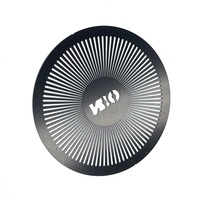 Diffuseur d'arômes pour voiture, grille d'aération personnalisée, flacon de parfum, couvercle en acier gravé, grille PVD noire, diffuseur de parfum pour hôtel, grille de ventilation