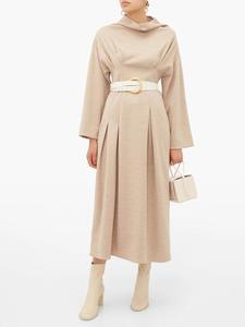 À <span class=keywords><strong>col</strong></span> roulé En <span class=keywords><strong>laine</strong></span> jersey Midi Bureau Élégant Femmes Dames Longue Robe Décontractée - Product Image 3