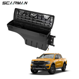 Caja de Herramientas de Gran Venta Caja de Almacenamiento Trasero Organizador de Carga para Plataforma de Camioneta Compatible con F150, Tundra, <span class=keywords><strong>RAM</strong></span>, Accesorios Externos - Product Image 1