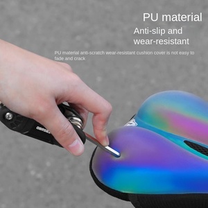 TOSUOD, cojín súper suave antidolor de glúteos, funda de asiento de silicona colorida para coche de carretera, bicicleta de montaña, accesorios simples para bicicleta - Product Image 4