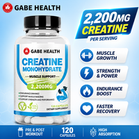 Fabricant de compléments alimentaires sur mesure, capsules de créatine, compléments alimentaires pour la musculation des adultes, prévention de la perte musculaire, capsules OEM