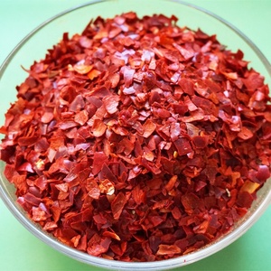 Rojo caliente comida grado ahumado chile rojo seco pimentón copos triturados - Product Image 1