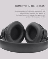 ODM/OEM 2.4G + BT headphone Tv nirkabel baru dengan headphone nirkabel casing pengisi daya headphone Over-ear dengan mikrofon