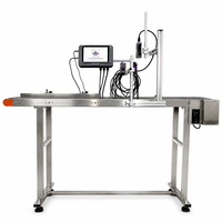 Impresora de Inyección de Tinta Térmica Digital Industrial DF-8001-8 con 8 Cabezales de Impresión, Codificador TIJ de 100 mm para Impresión de Códigos QR, Códigos de Barras y Logotipos en Cajas/Papel