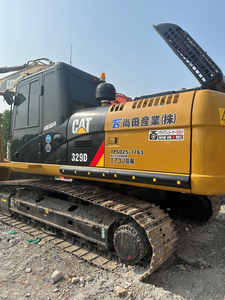 Excavatrice Caterpillar 329D d'occasion, 29 tonnes, hydraulique, sur chenilles, d'origine japonaise, en bon état, faible nombre d'heures, prix avantageux - Product Image 3