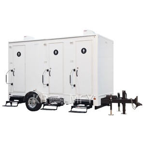 Mobile Washroom Restroom Trailer <b>Portable</b> <b>Toilet</b> Outdoor Bathroom Apartment Use Eco-Friendly Durable - Product Image 5