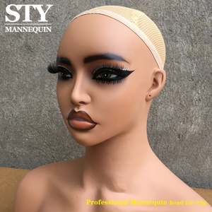 <span class=keywords><strong>Testa</strong></span> di manichino in Pvc con spalle femminili per esposizione di parrucche <span class=keywords><strong>testa</strong></span> di manichino afroamericano <span class=keywords><strong>testa</strong></span> <span class=keywords><strong>e</strong></span> busto di manichino femminile - Product Image 3