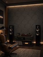 Panneaux acoustiques muraux autocollants carrés, dalles insonorisantes