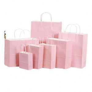 Sacs en papier pour bijoux à l'huile essentielle prêts à être expédiés avec logo personnalisé, sacs en papier recyclables - Product Image 1