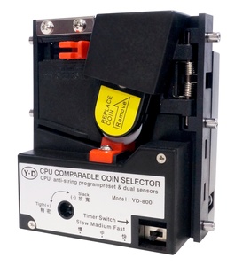เครื่องรับเหรียญอิเล็กทรอนิกส์แบบแนวตั้งสำหรับธุรกิจขายส่ง รุ่น YD-800 สำหรับเครื่องเล่นเกม - Product Image 1