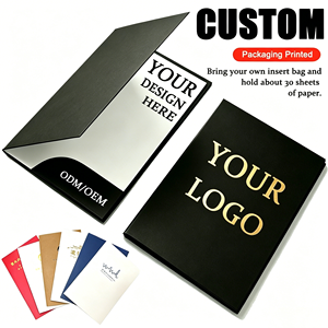 Carpetas de Presentación Personalizadas con Garantía de Calidad, Tamaño A4 A5, para Negocios, con Servicio de Impresión de Logotipo Personalizado - Product Image 1