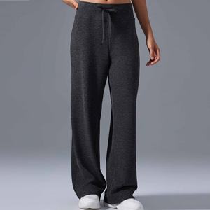 Pantalons de survêtement en molleton et coton éponge pour femmes, coupe ample, sport, jogging, pantalons de sport pour femmes - Product Image 6